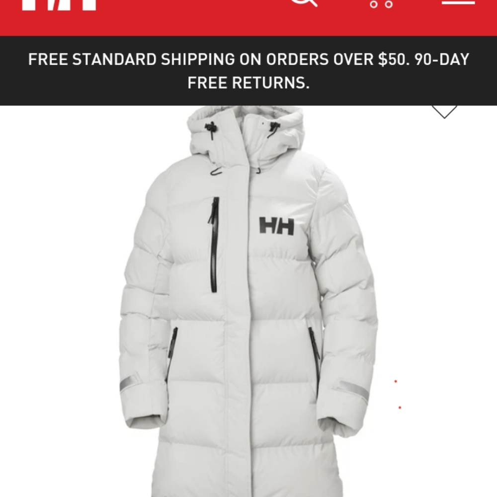 Helly Hansen winter down jacket Like New !